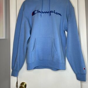 Champion Blue Hoodie